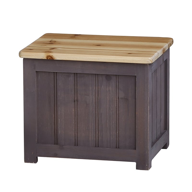 アビテ シャビーシック・ボックススツール ブラウン YI-801-BR 1個（ご注文単位1個）【直送品】