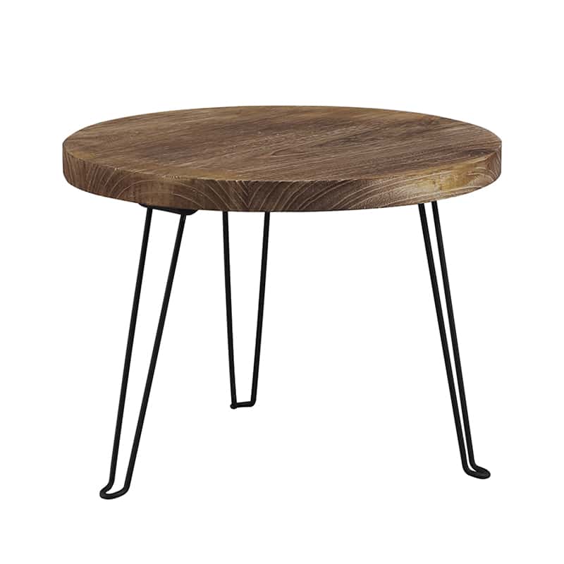 アビテ アーバン・フォールドラウンドテーブル L ブラック JN-504-BK 1個（ご注文単位1個）【直送品】