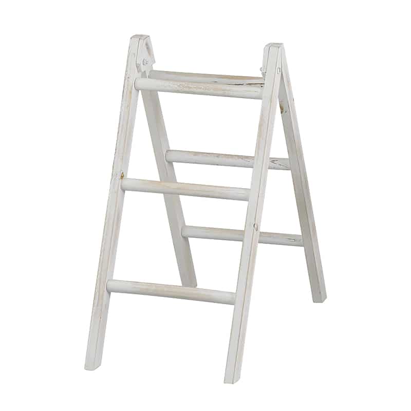 アビテ フォレ・ステップラダー ホワイト WEA-801-WH 1個（ご注文単位1個）【直送品】