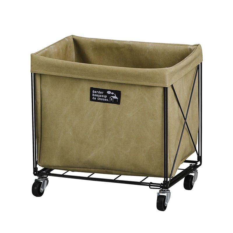 アビテ センプリチェ・スクエアカート カーキ FW-902-KH 1個（ご注文単位1個）【直送品】