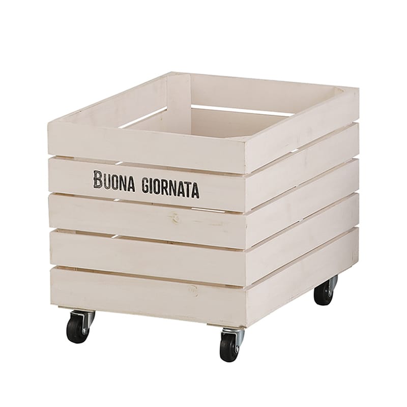 アビテ ボナブル・コンテナカート ホワイト WEY-001-WH 1個（ご注文単位1個）【直送品】