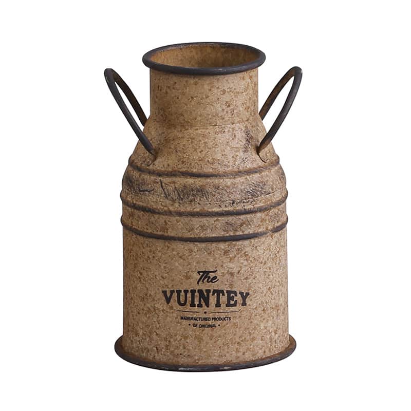 アビテ ヴィンティー・ミルクカン ブラウン WOA-903-BR 1個（ご注文単位1個）【直送品】