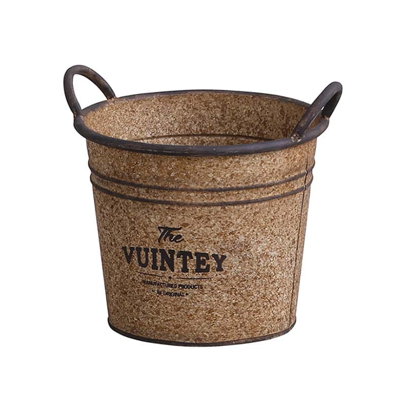 アビテ ヴィンティー・ラウンドカン ブラウン WOA-905-BR 1個（ご注文単位1個）【直送品】