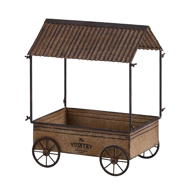 アビテ ヴィンティー・ルーフワゴン ブラウン WOA-909-BR 1個（ご注文単位1個）【直送品】