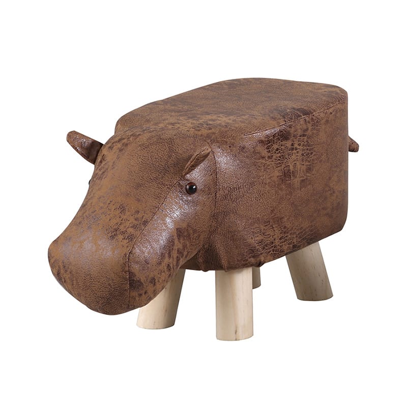 アビテ ティーア・スツール・ヒッポ ブラウン RD-604-BR 1個（ご注文単位1個）【直送品】