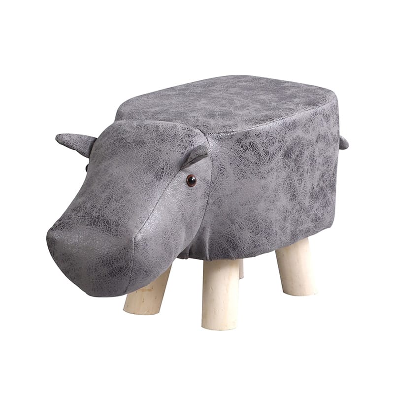 アビテ ティーア・スツール・ヒッポ グレー RD-604-GY 1個（ご注文単位1個）【直送品】