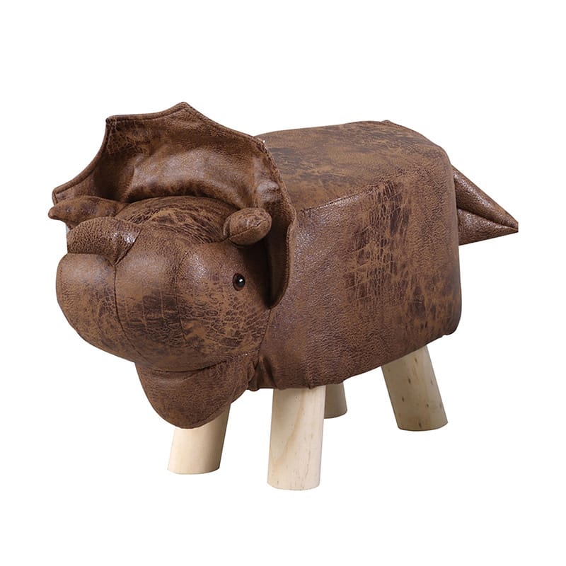 アビテ ティーア・スツール・トリケラトプス ブラウン RD-605-BR 1個（ご注文単位1個）【直送品】