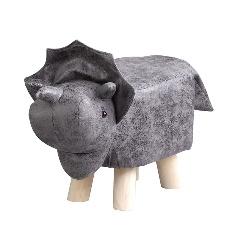 アビテ ティーア・スツール・トリケラトプス グレー RD-605-GY 1個（ご注文単位1個）【直送品】