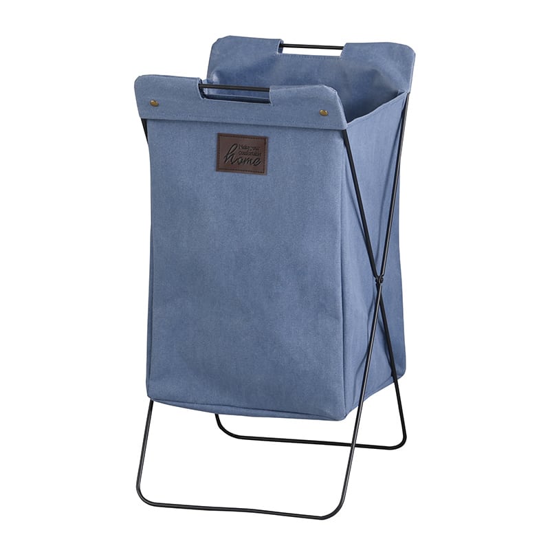 アビテ プラティック・ランドリーバスケット ブルー FL-201-BL 1個（ご注文単位1個）【直送品】