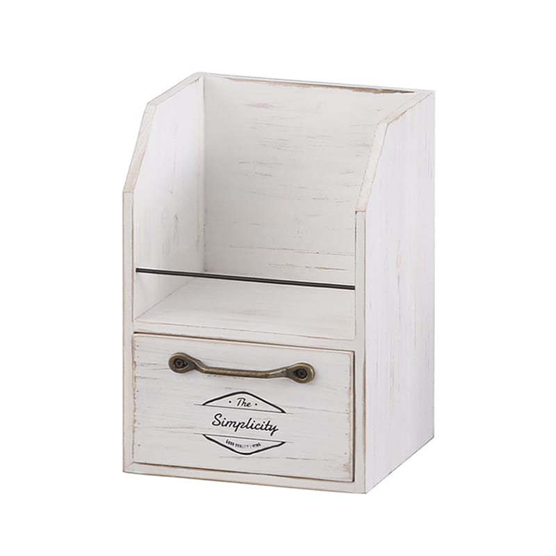 アビテ ボワシー・ラック ホワイト YA-902-WH 1個（ご注文単位1個）【直送品】