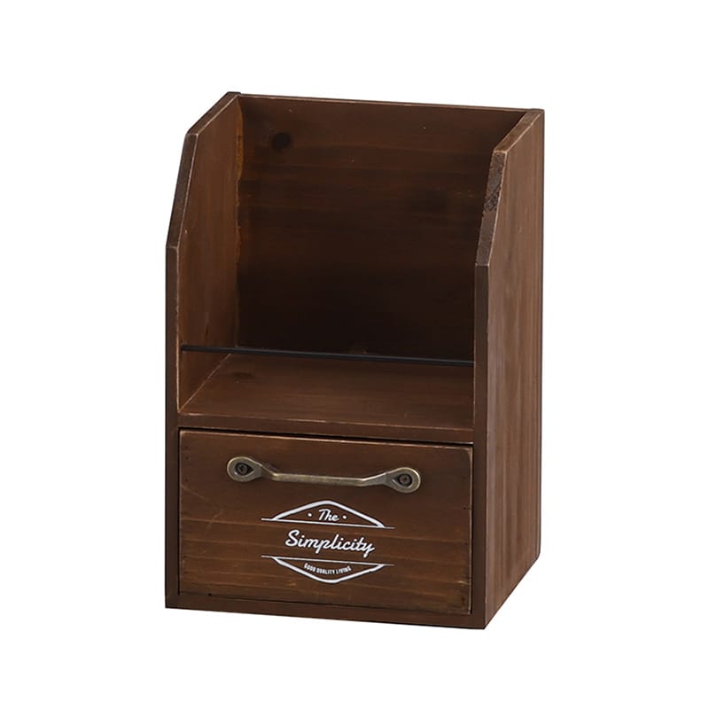 アビテ ボワシー・ラック ブラウン YA-902-BR 1個（ご注文単位1個）【直送品】