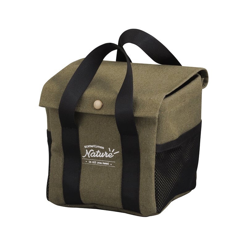 アビテ ナチュレル・ストレージバッグ S グリーン FL-601-GR 1個（ご注文単位1個）【直送品】