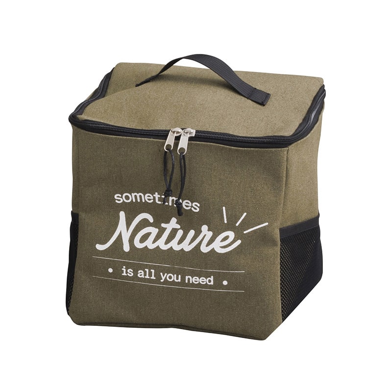 アビテ ナチュレル・ストレージバッグ L グリーン FL-602-GR 1個（ご注文単位1個）【直送品】