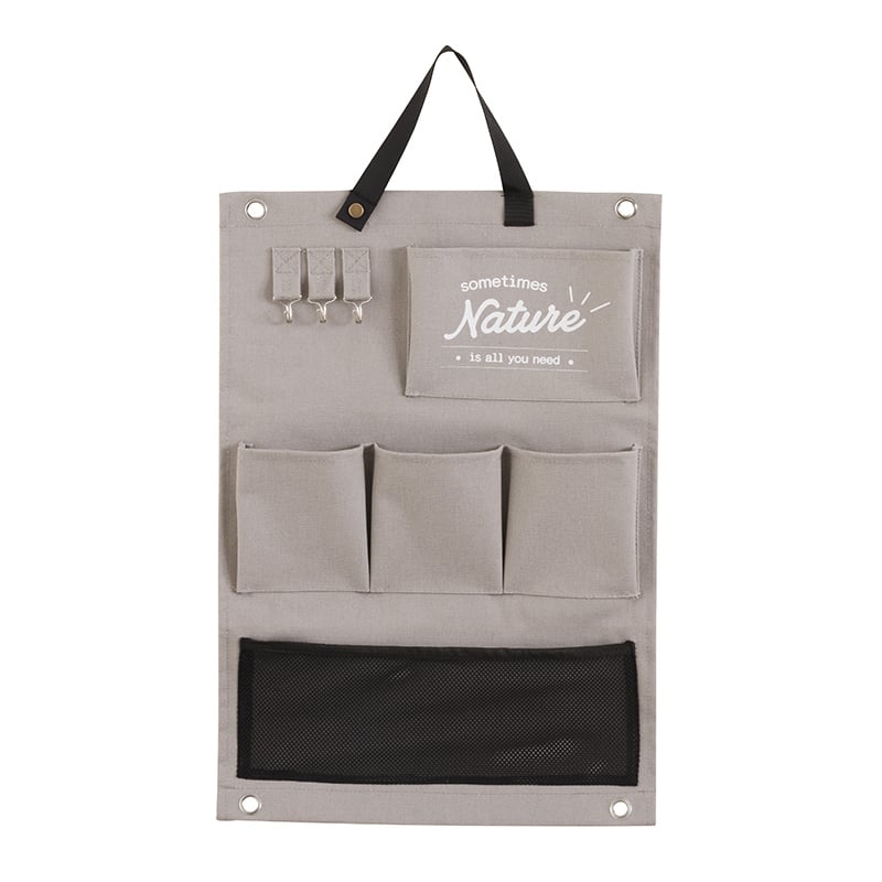 アビテ ナチュレル・ウォールポケット グレー FL-604-GY 1個（ご注文単位1個）【直送品】