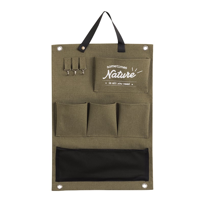 アビテ ナチュレル・ウォールポケット グリーン FL-604-GR 1個（ご注文単位1個）【直送品】