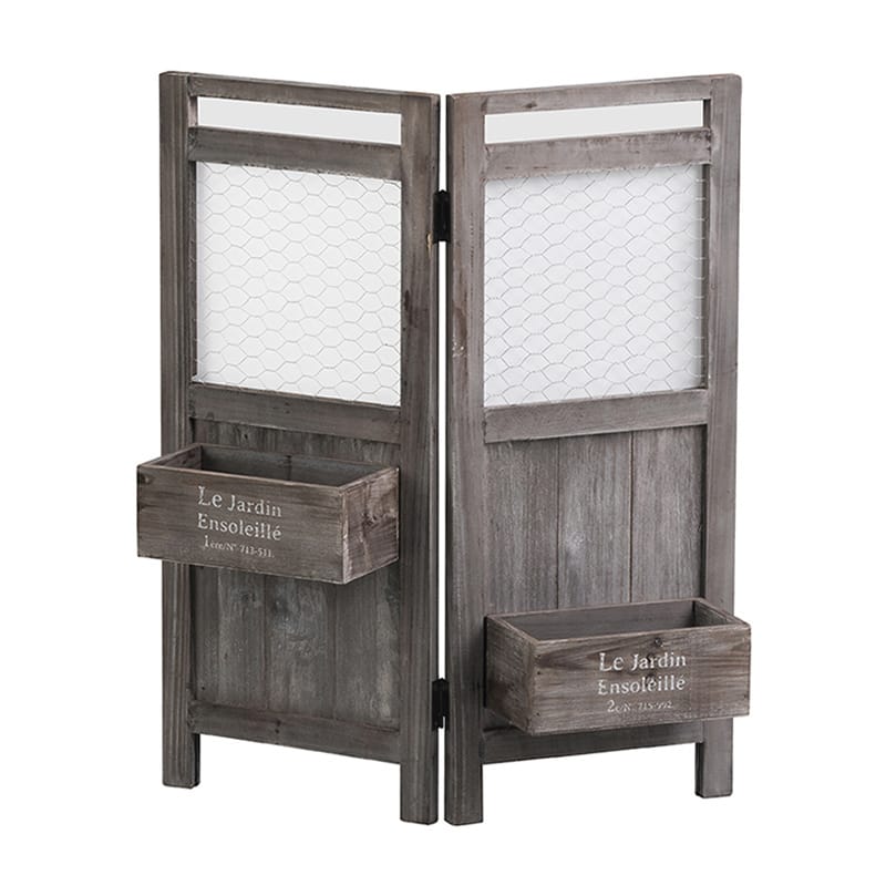 アビテ アルブティク・パーテーションプランター ブラウン WEY-805-BR 1個（ご注文単位1個）【直送品】