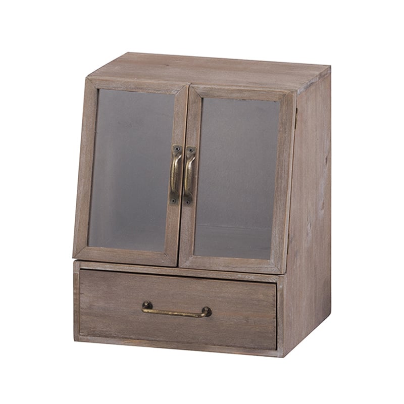 アビテ デタンデュ・ガラスケース ブラウン YXA-305-BR 1個（ご注文単位1個）【直送品】