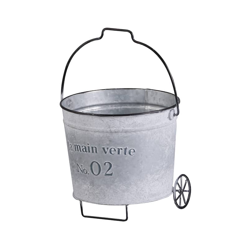 アビテ グランディール・ホイールバケツ ホワイト MW-902-WH 1個（ご注文単位1個）【直送品】