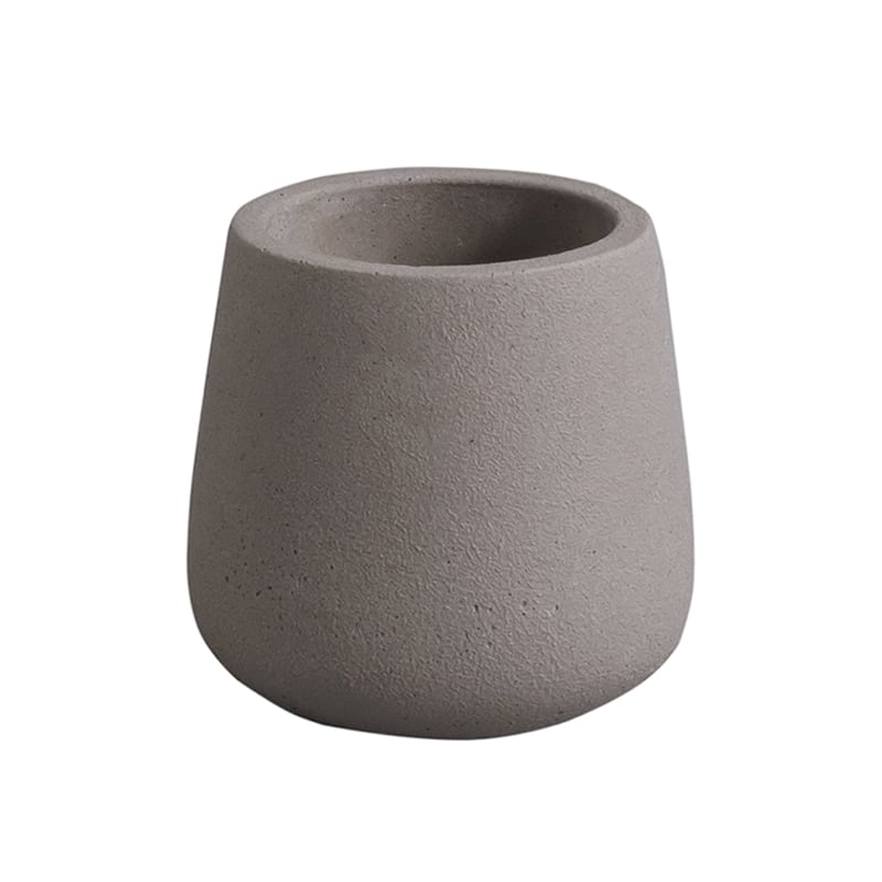 アビテ モノクローム・エッグポット S グレー GOA-901-GY 1個（ご注文単位6個）【直送品】