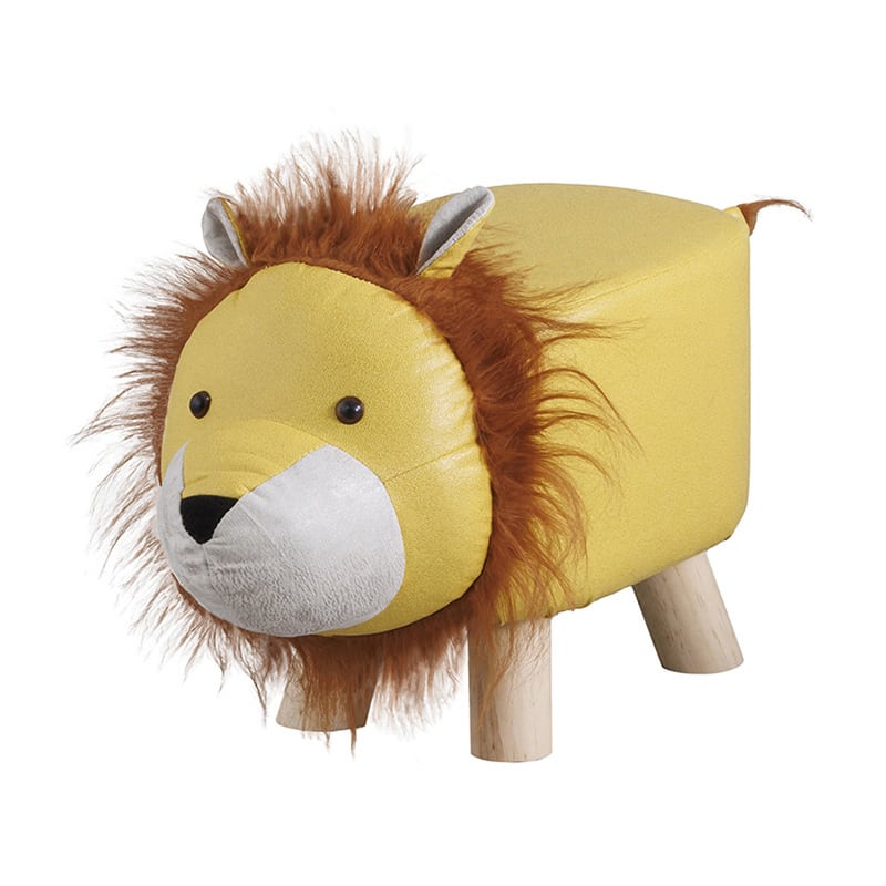 アビテ ティーア・スツール・ライオン イエロー RD-606-YE 1個（ご注文単位1個）【直送品】