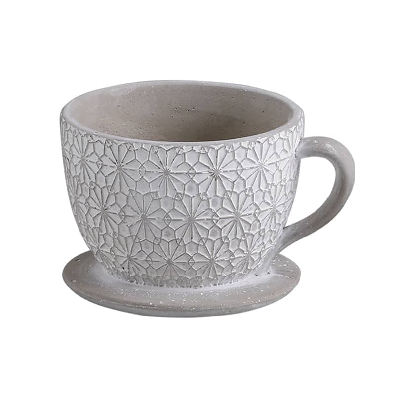 アビテ タッス・ティーカップ M グレー JK-505-GY 1個（ご注文単位3個）【直送品】