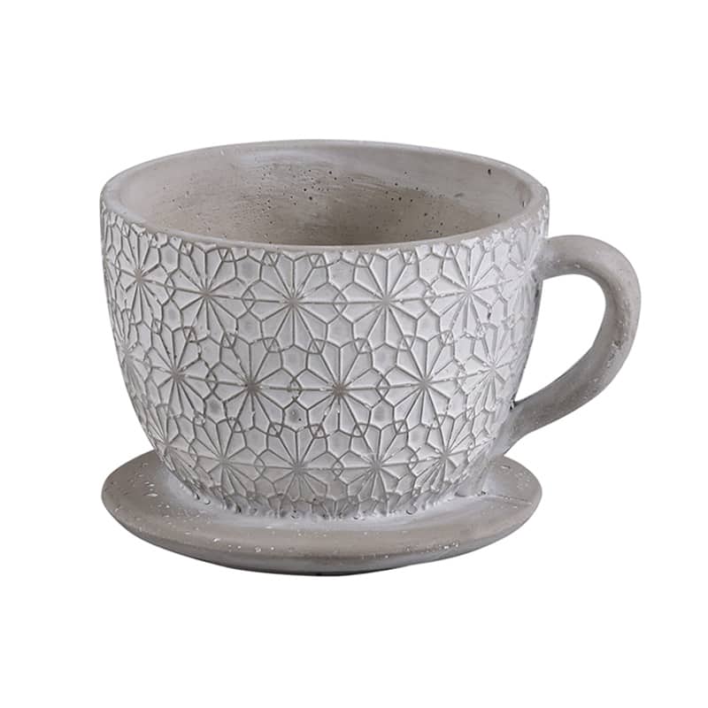 アビテ タッス・ティーカップ L グレー JK-506-GY 1個（ご注文単位2個）【直送品】