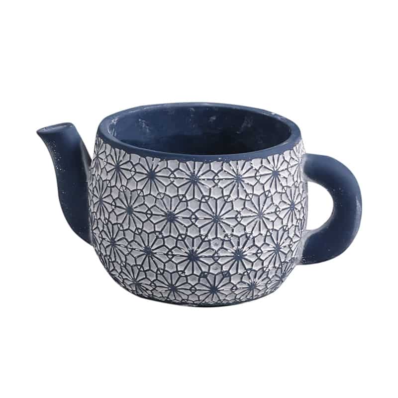 アビテ タッス・ティーポット L ネイビー JK-509-NV 1個（ご注文単位3個）【直送品】