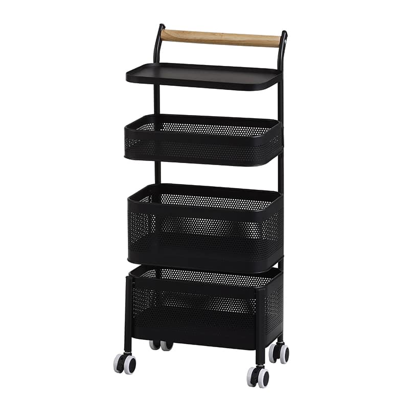 アビテ ピヴォ・トローリーラック ブラック ZK-901-BK 1個（ご注文単位1個）【直送品】