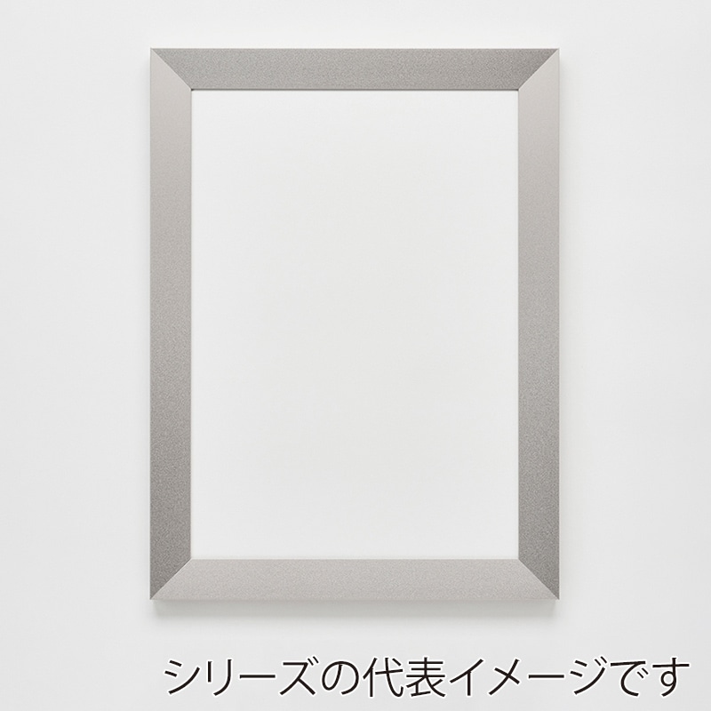 アルナ デッサン額・ポスターパネル SLICE 太子 379×288mm マットシルバーフレーム 1個(ご注文単位1個)【直送品】