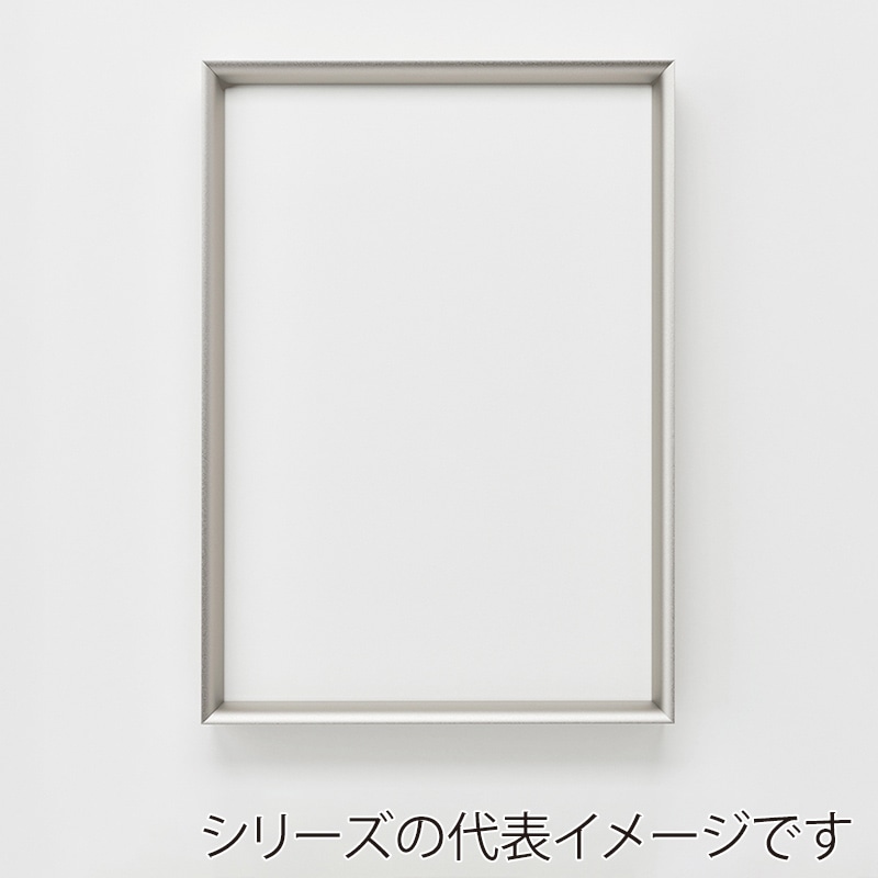 アルナ デッサン額・ポスターパネル LEAN 900×450 マットシルバーフレーム 1個(ご注文単位1個)【直送品】