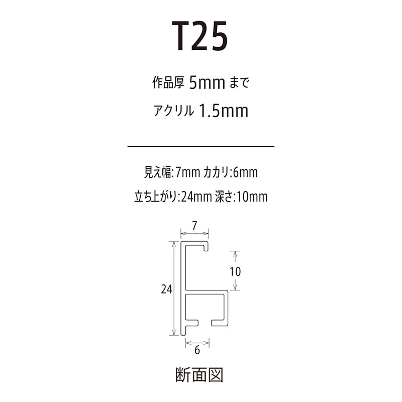 アルナ デッサン額 T25 8×10インチ 254×203mm ナイルブルーフレーム 1個(ご注文単位1個)【直送品】