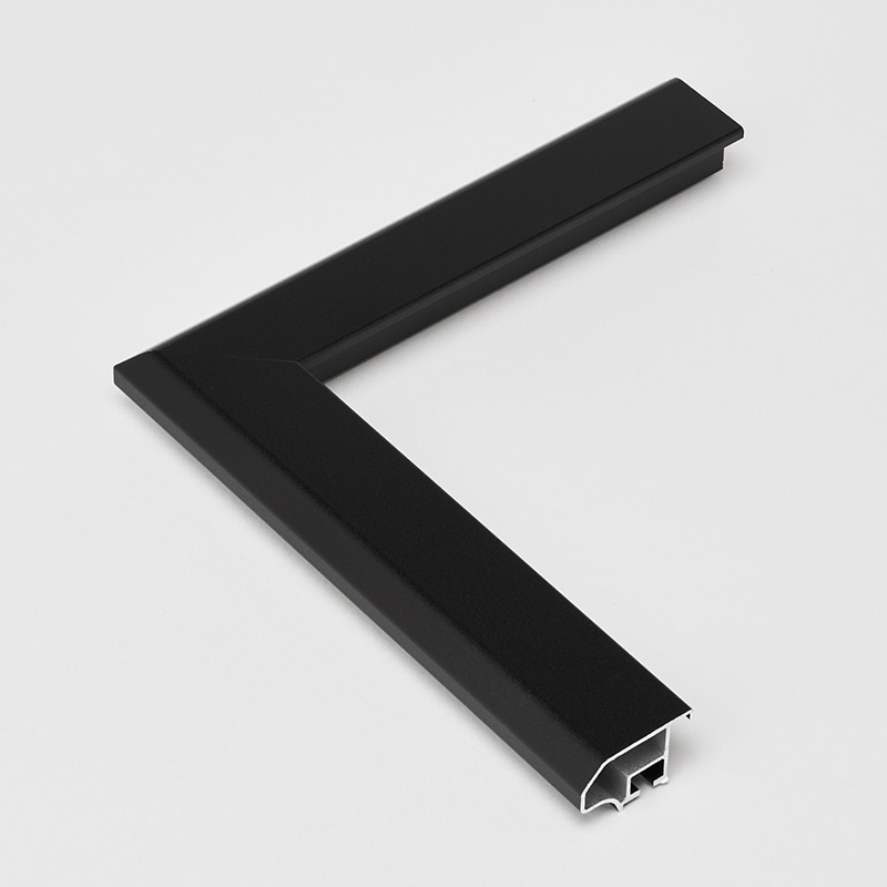 アルナ デッサン額・ポスターパネル FILLET 500×250 マットブラックフレーム 1個(ご注文単位1個)【直送品】