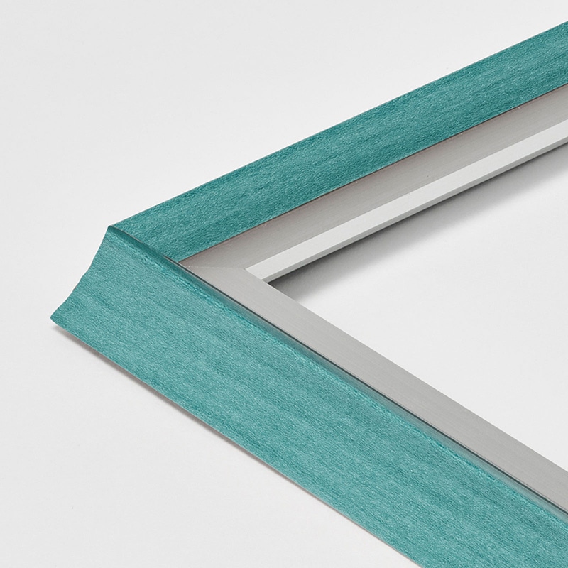 アルナ デッサン額 エトルタ B-3 515×364mm エメラルドグリーンフレーム 1個(ご注文単位1個)【直送品】