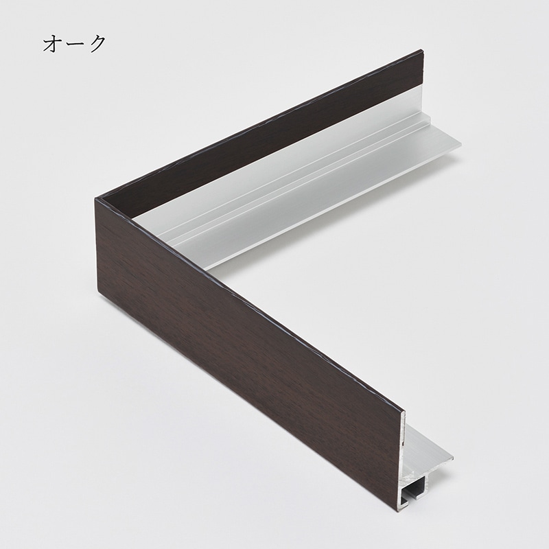 アルナ 仮縁　グレース F-8　455×379mm オークフレーム 1個（ご注文単位1個）【直送品】