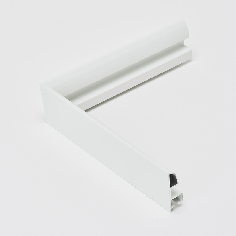 アルナ デッサン額・ポスターパネル LEAN 大判 850×660mm ホワイトフレーム 1個(ご注文単位1個)【直送品】