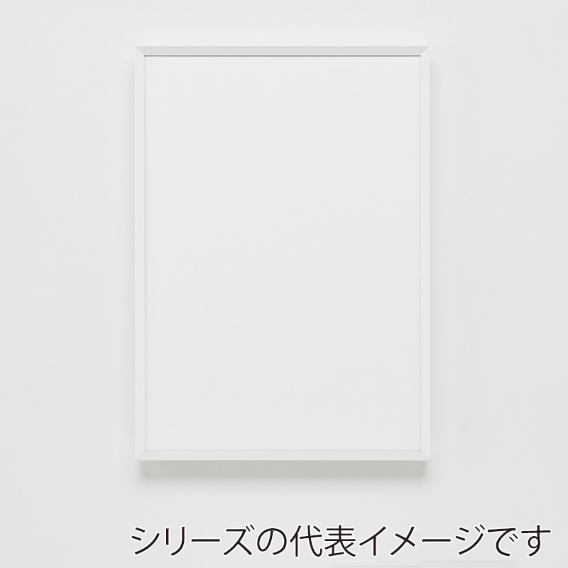 アルナ デッサン額・ポスターパネル CUT 450角 ホワイトフレーム 1個(ご注文単位1個)【直送品】