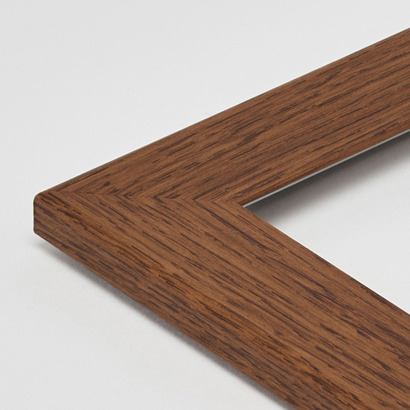 アルナ ポスターパネル ネオフレーム B-4 364×257mm チークフレーム 1個(ご注文単位1個)【直送品】