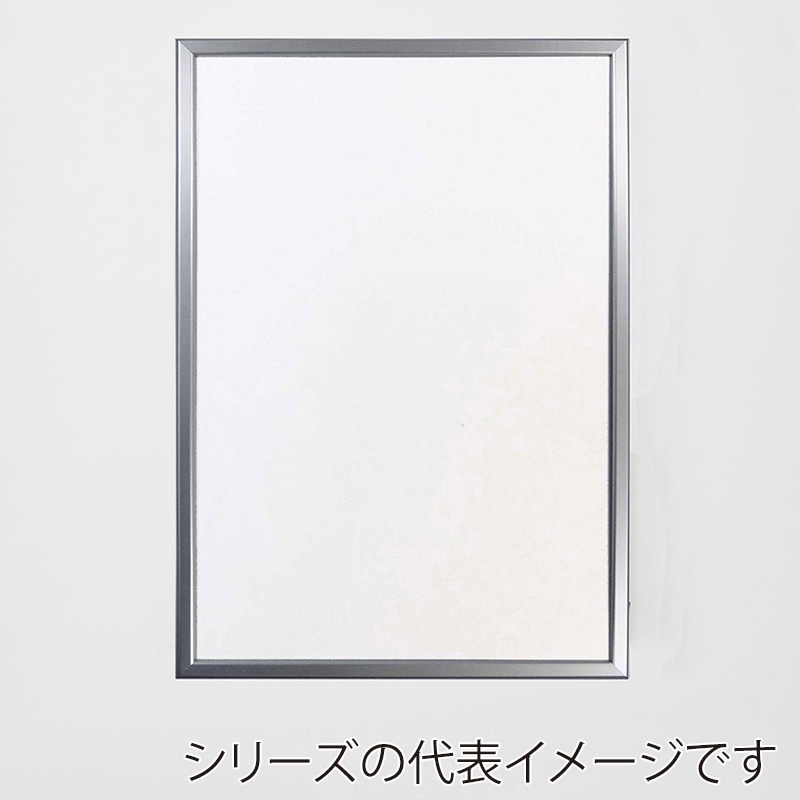 アルナ ポスターパネル　オープンスライド B-2　728×515mm シルバーフレーム 1個（ご注文単位1個）【直送品】