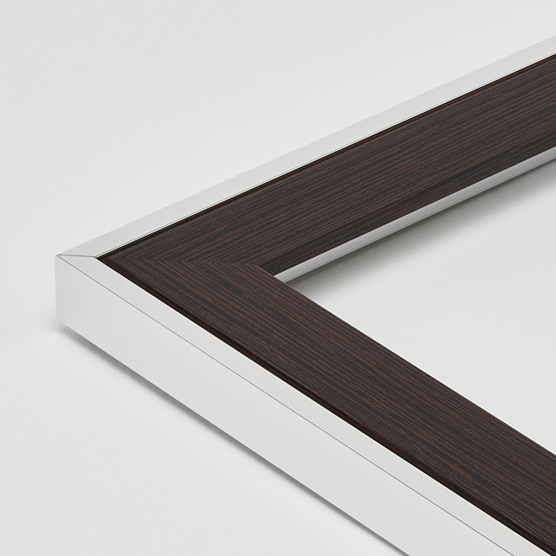 アルナ デッサン額・ポスターパネル モントレ B-5 257×182mm チョコフレーム 1個(ご注文単位1個)【直送品】