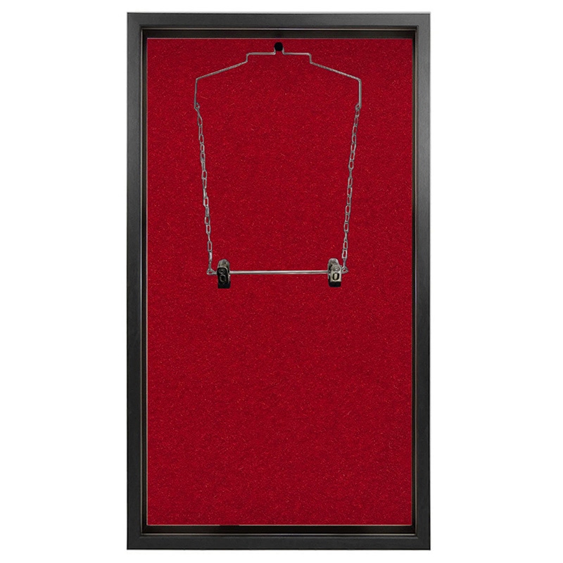 アルナ バスケットボール用ユニフォームケース UVアクリル ビターフレーム／赤別珍 1個（ご注文単位1個）【直送品】