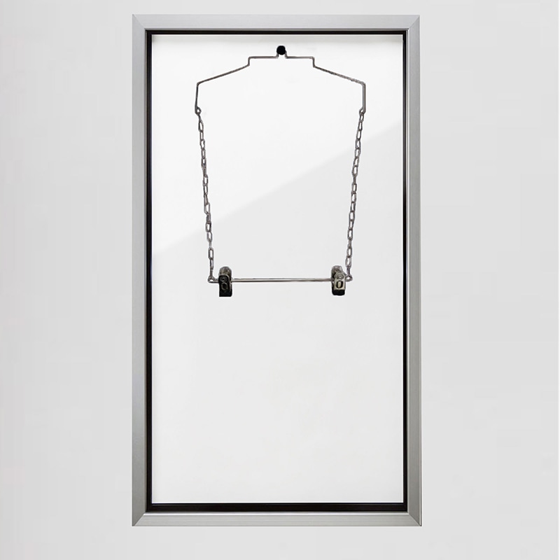 アルナ バスケットボール用ユニフォームケース 両面UVアクリル シルバーフレーム 1個(ご注文単位1個)【直送品】