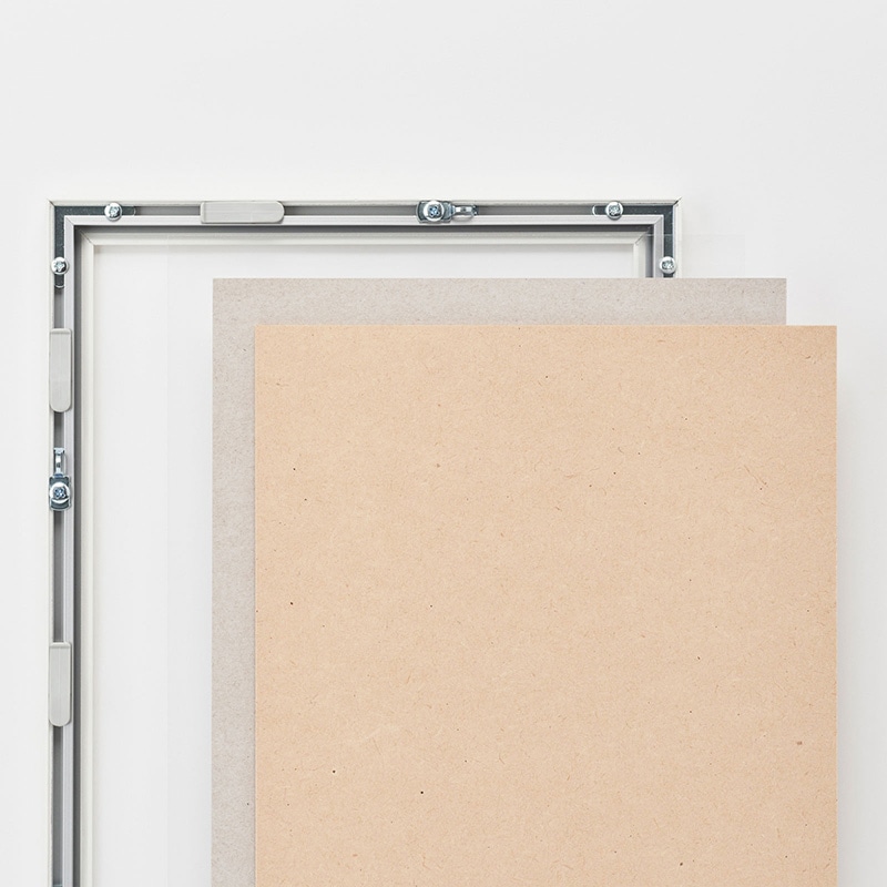 アルナ デッサン・書道額 YFM 8×10インチ 254×203mm イタリアンレッドフレーム 1個(ご注文単位1個)【直送品】