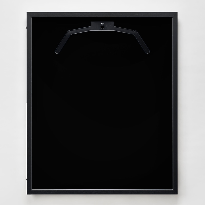 アルナ 前開き式ユニフォームケース L　UVアクリル ビターフレーム／黒別珍 1個（ご注文単位1個）【直送品】