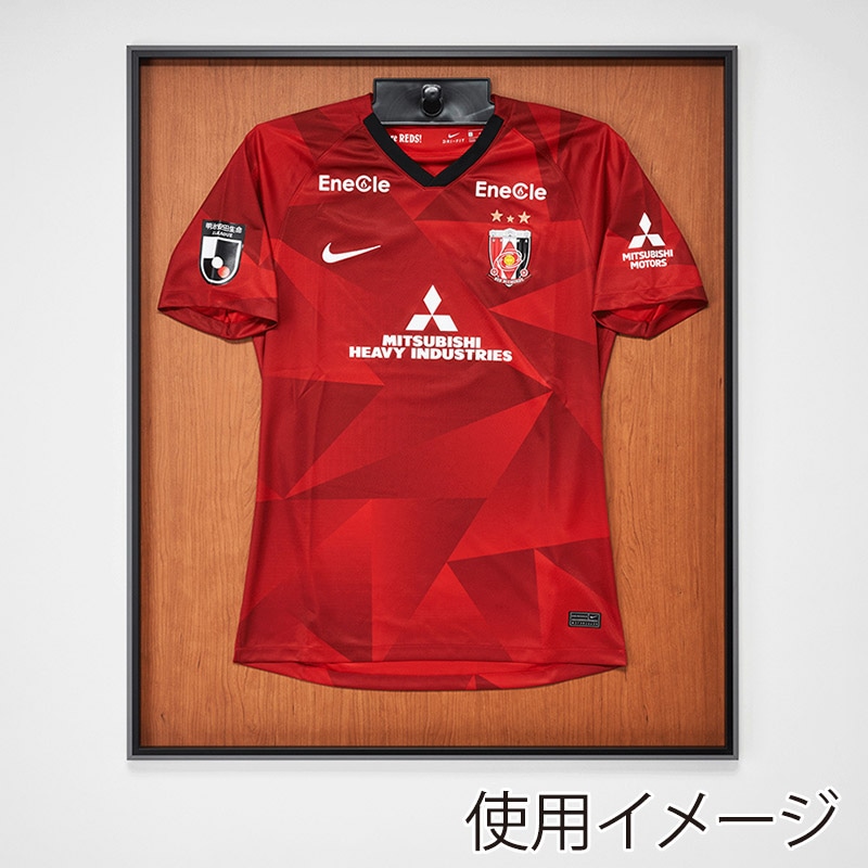 アルナ ユニフォームケース グルアール UVアクリル ブラックフレーム/ブラウン木目 1個(ご注文単位1個)【直送品】