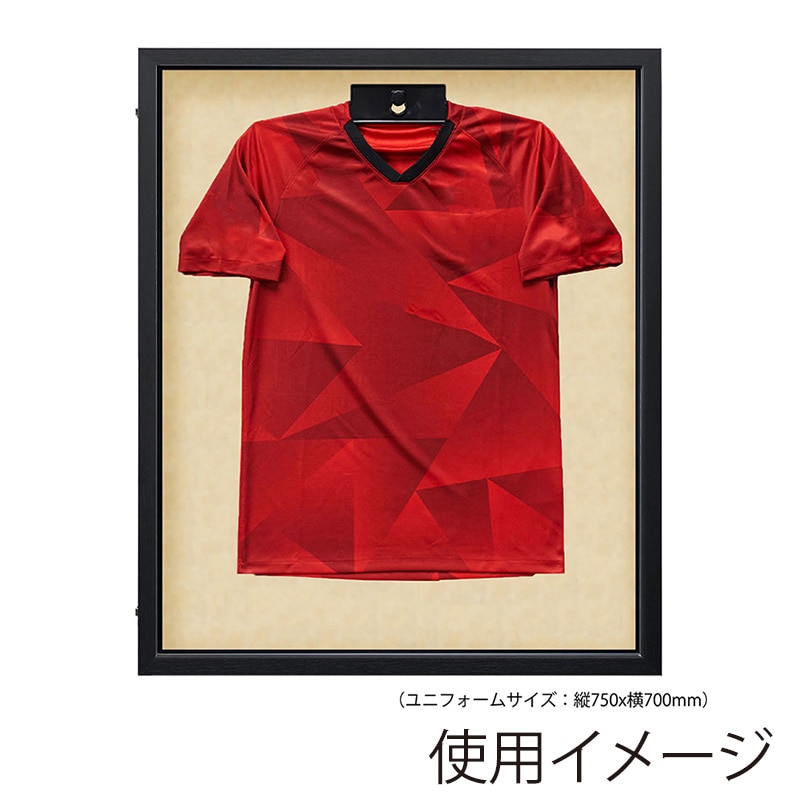 アルナ LEDユニフォームケース　前開き式 M　UVアクリル ビターフレーム／メープル別珍 1個（ご注文単位1個）【直送品】