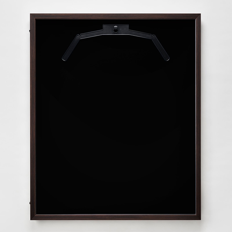 アルナ 前開き式ユニフォームケース ML UVアクリル オークフレーム/黒別珍 1個(ご注文単位1個)【直送品】