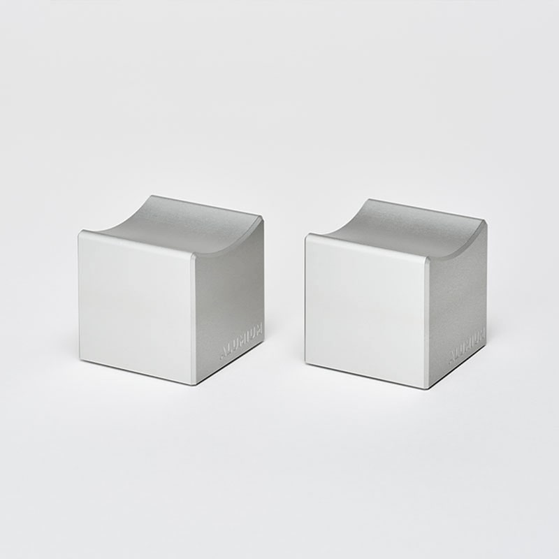 アルナ 額置き　FOOT 2個組 マットシルバー 1個（ご注文単位1個）【直送品】