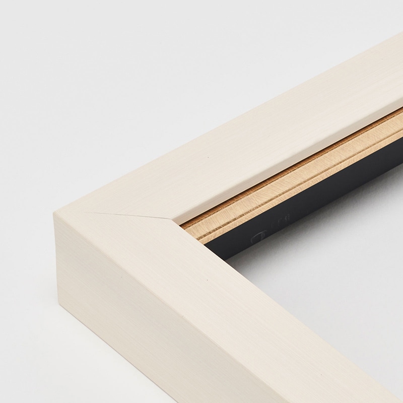 アルナ 油額 ダブルフレーム 面金付き F-15 652×530mm 乳白フレーム 1個(ご注文単位1個)【直送品】