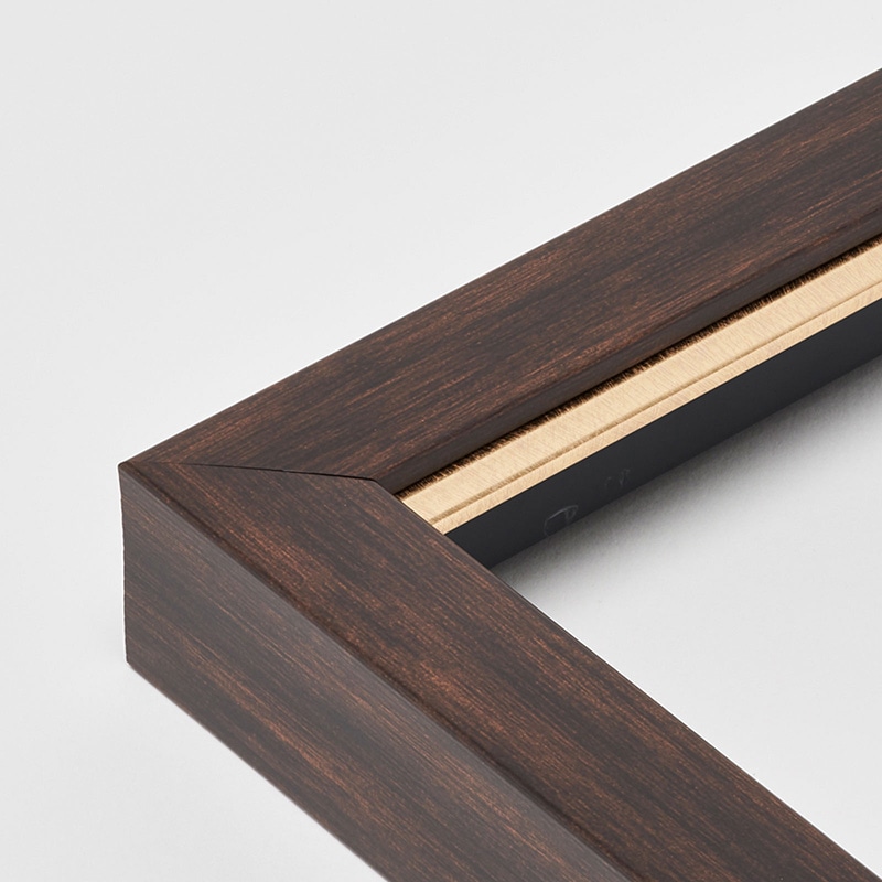 アルナ 油額 ダブルフレーム 面金付き F-15 652×530mm オークフレーム 1個(ご注文単位1個)【直送品】