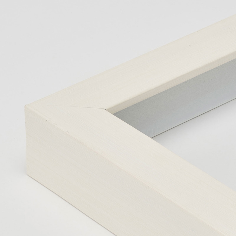 アルナ 油額　ダブルフレーム F-8　455×379mm 乳白フレーム 1個（ご注文単位1個）【直送品】